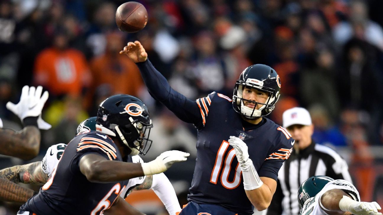 Chicago Bears: Mitch Trubisky is smiling big after win over the Texans