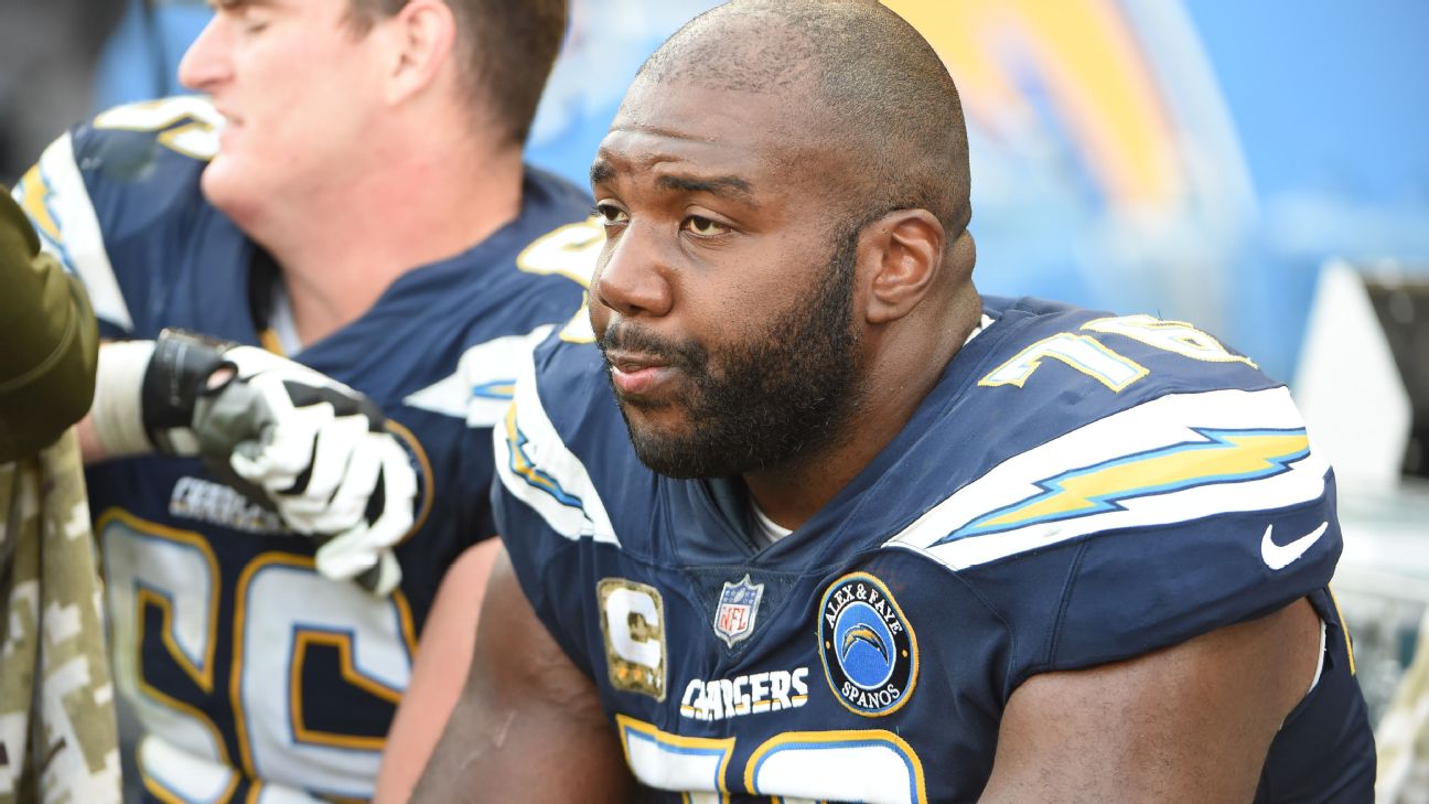 Chargers LT Russell Okung takes shot at Roger Goodell after win - ABC30  Fresno