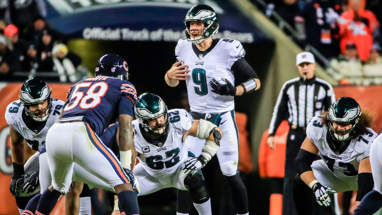 Philadelphia Eagles upset Chicago Bears 16-15 - WHYY