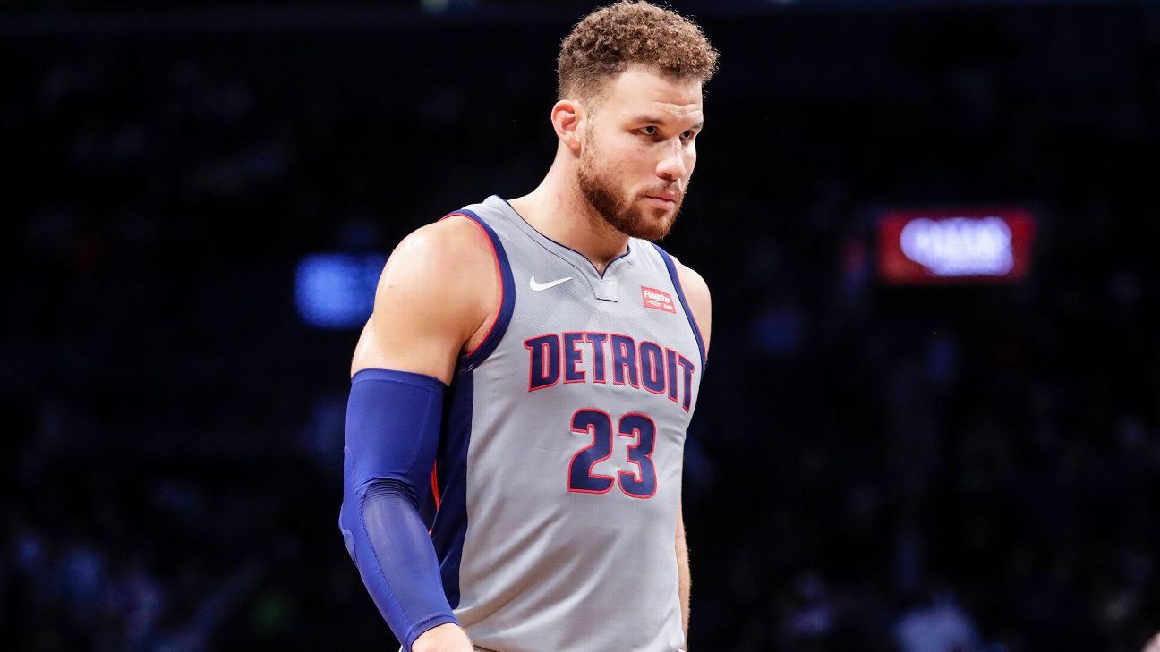 NBA: Blake Griffin trade, signed a five-year extension in LA. Now, he's off  to Detroit