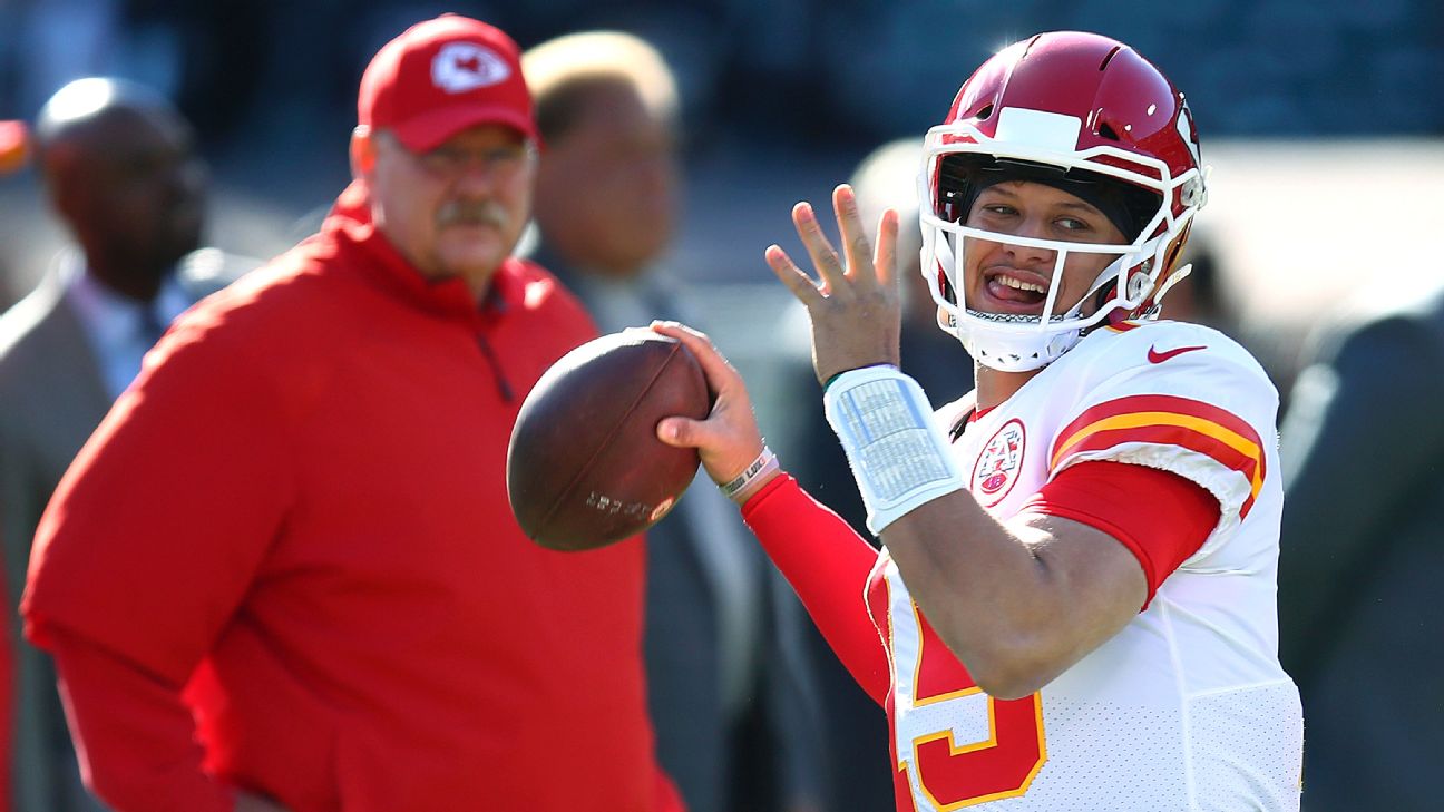 Mahomes, other Chiefs readying for cold NFL weather game