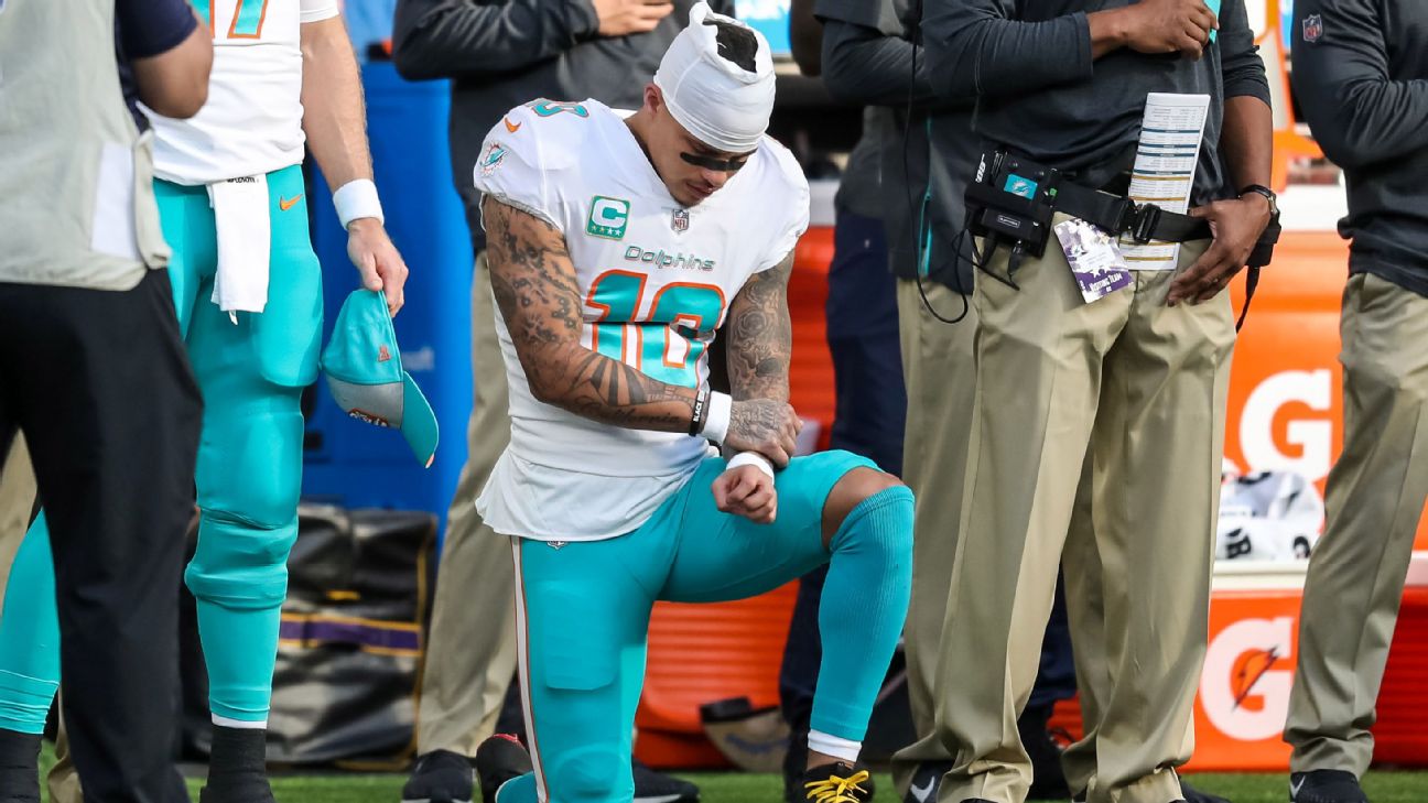 Dolphins' Kenny Stills speaks with Steve Ross, both ‘agree to  disagree