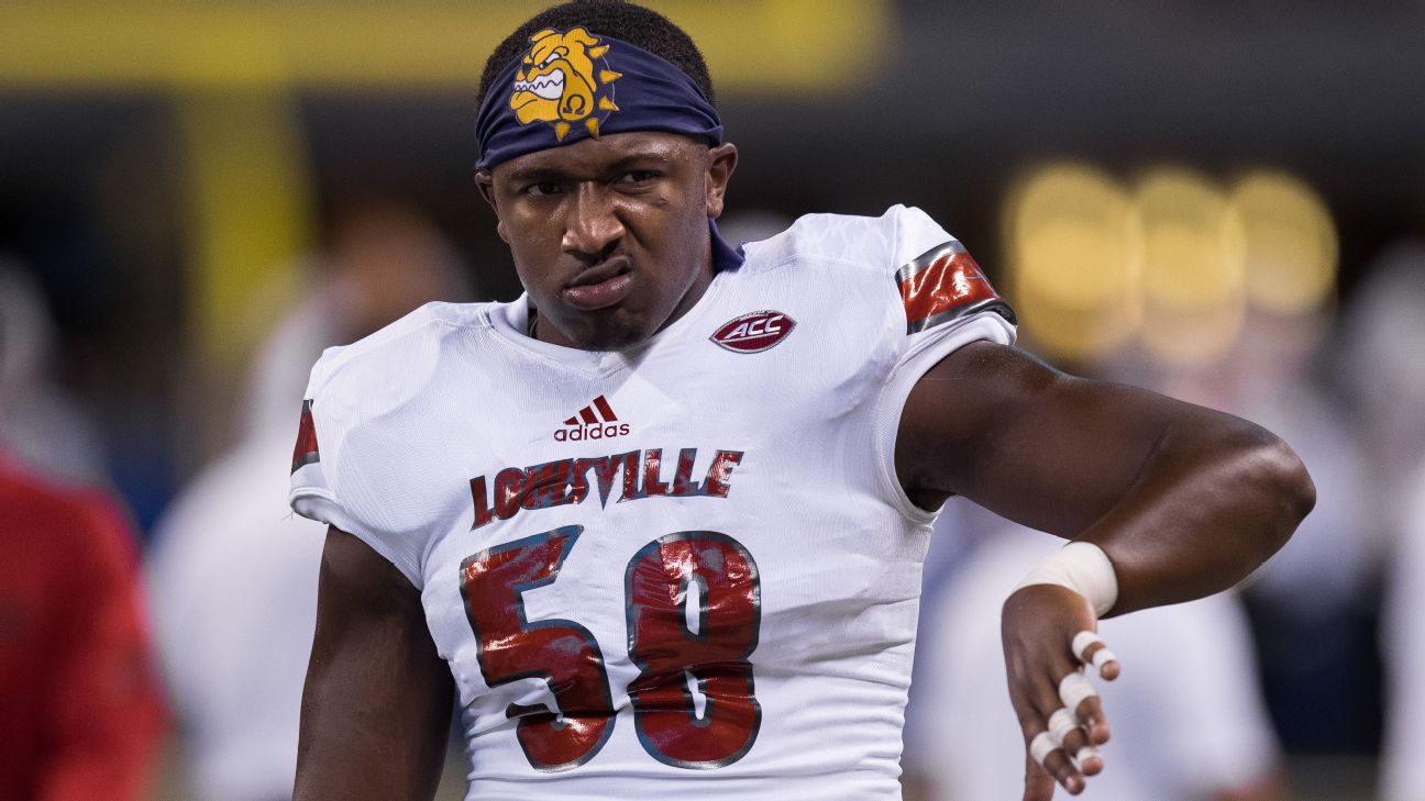 Louisville football defense's Jonathan Greenard to transfer