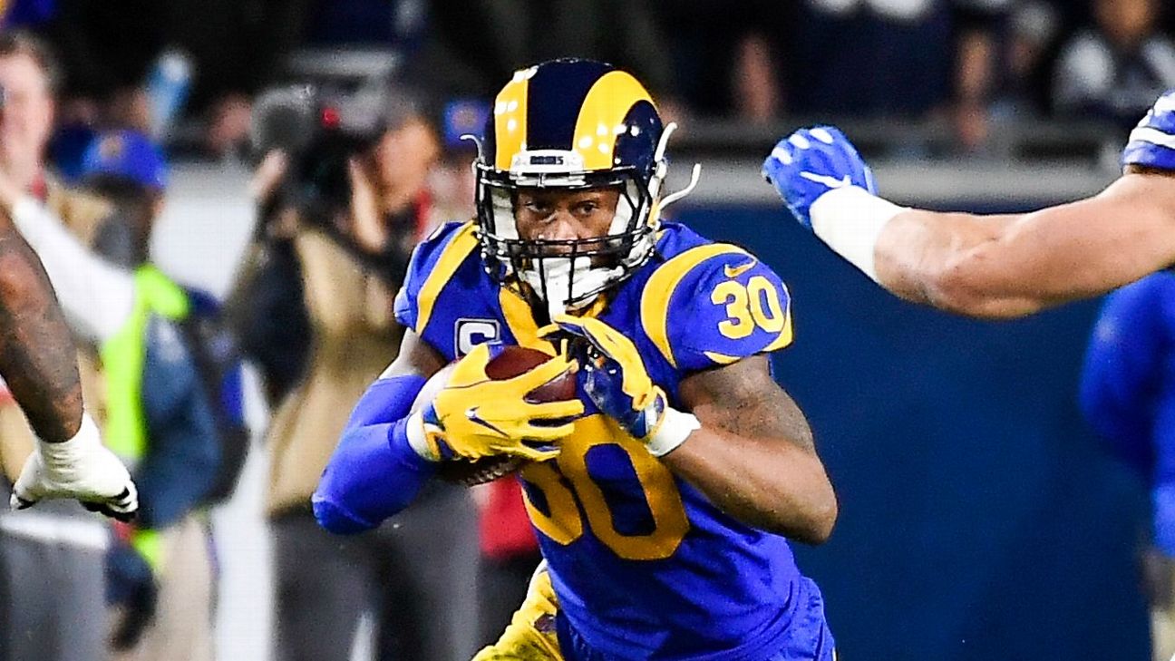 Rams rule out Todd Gurley against unbeaten 49ers - ESPN