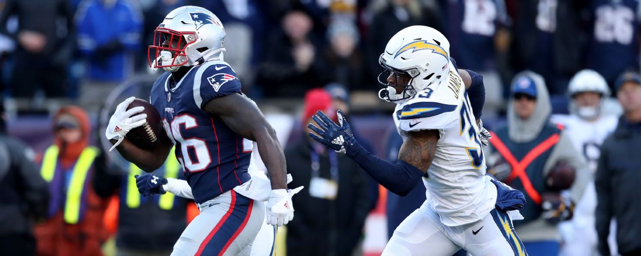 Los Angeles Chargers 28-41 New England Patriots: Pats reach eighth