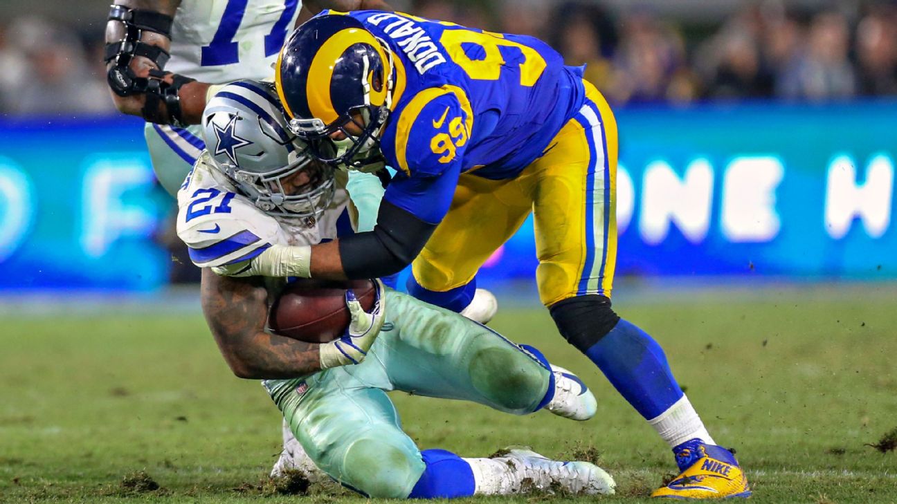 Rams DT Donald wins second consecutive Defensive Player of the