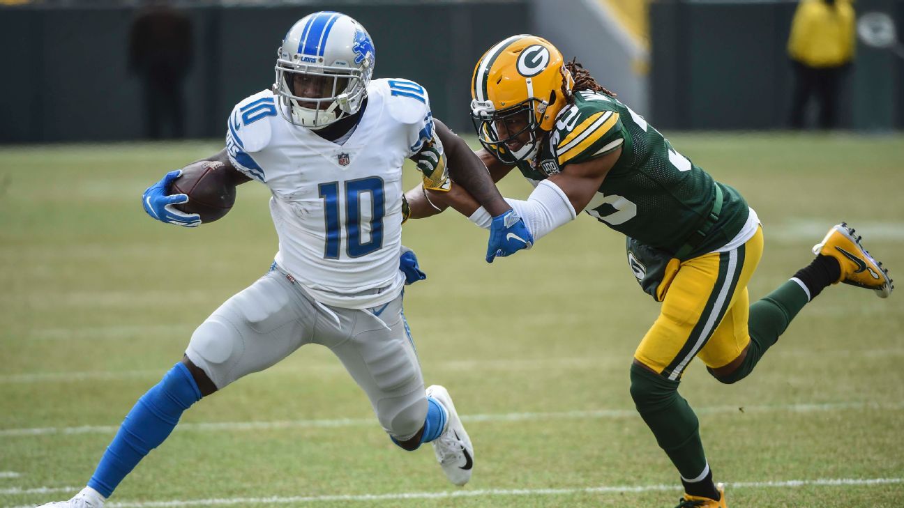 Lions RB David Montgomery relishes first career win vs. Packers - ESPN -  Detroit Lions Blog- ESPN