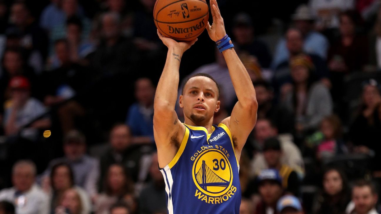 Warriors erupt for record 51 points in first quarter versus Nuggets ...