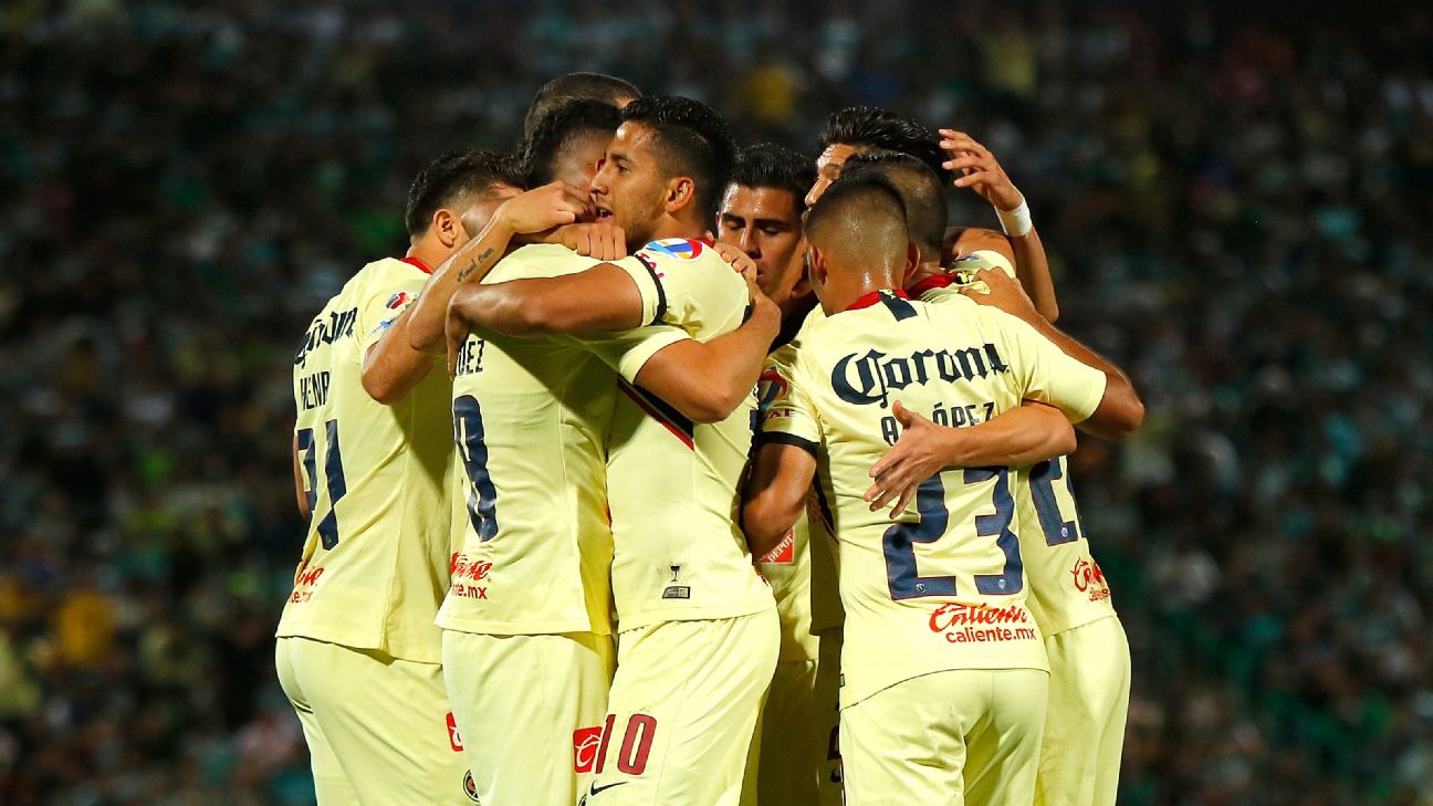 After winning the title on home soil in November, Club America return to the Azteca on Saturday to play Pachuca. After winning the title on home soil in November, Club America return to the Azteca on Saturday to play Pachuca.