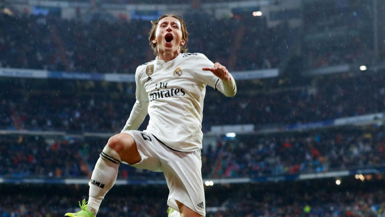 Luka Modric's late goal wrapped up the points for Madrid and capped a strong performance from the Ballon d'Or winner.