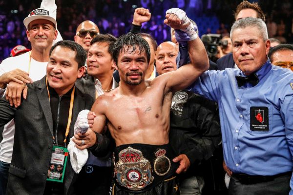 Pacquiao exploring fall title bout against Barrios www.espn.com – TOP