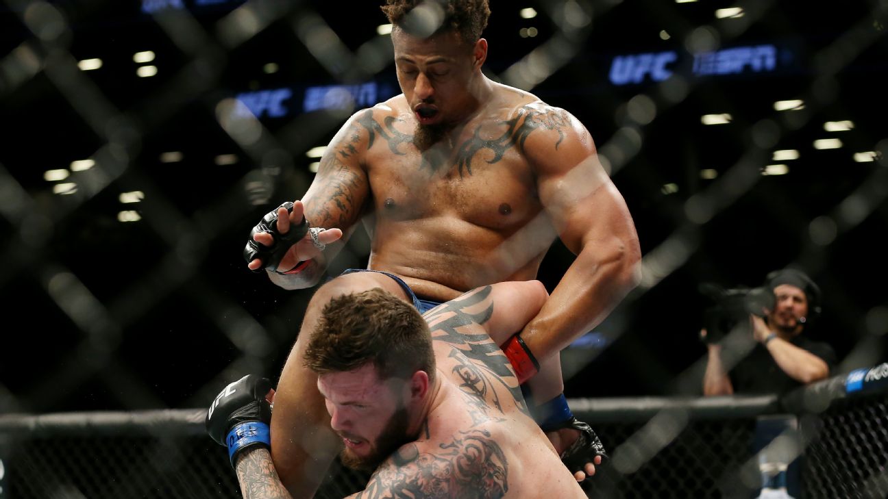 Greg Hardy among latest wave of fighters removed from UFC roster
