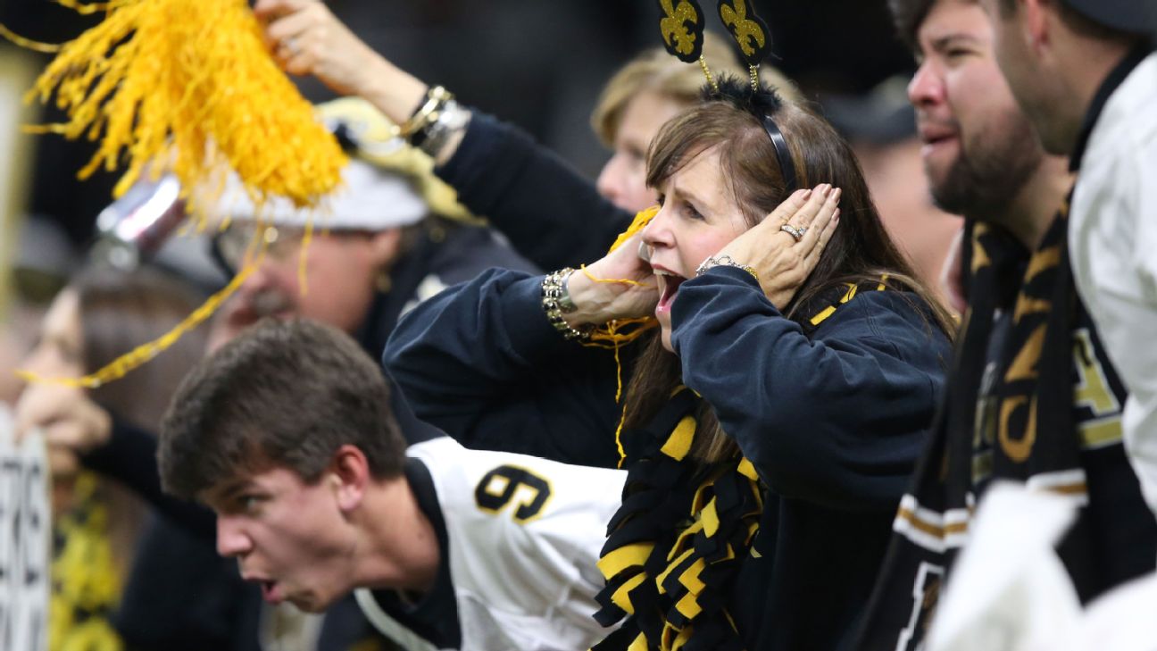 Saints ask New Orleans to allow fans for home games; 25% capacity would be  18,500 people