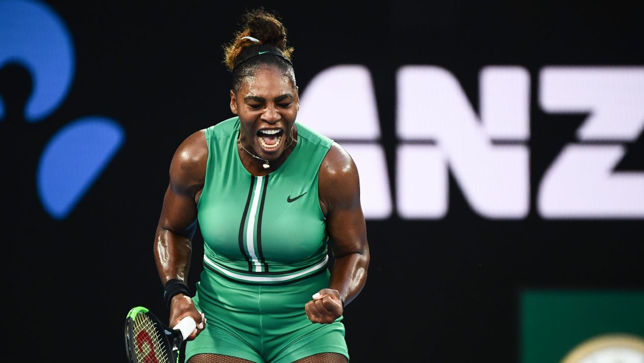 Serena Williams outlasts Simona Halep to reach Australian Open  quarterfinals - ESPN