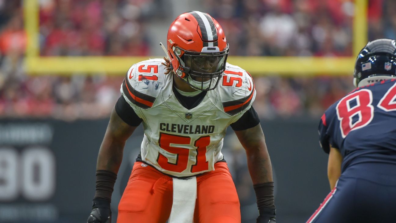 Browns release former Patriots linebacker Jamie Collins