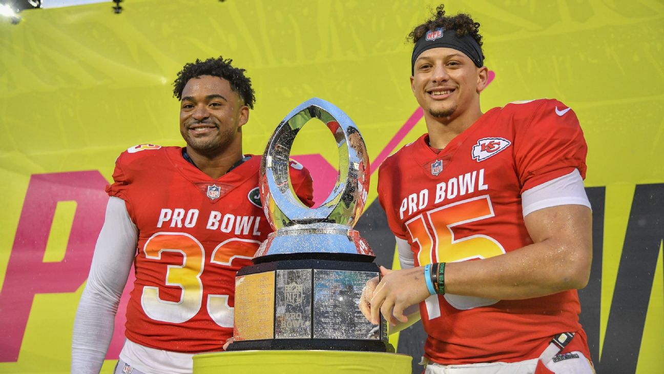 Kansas City Chiefs' Patrick Mahomes, New York Jets' Jamal Adams named Pro  Bowl MVPs - ESPN