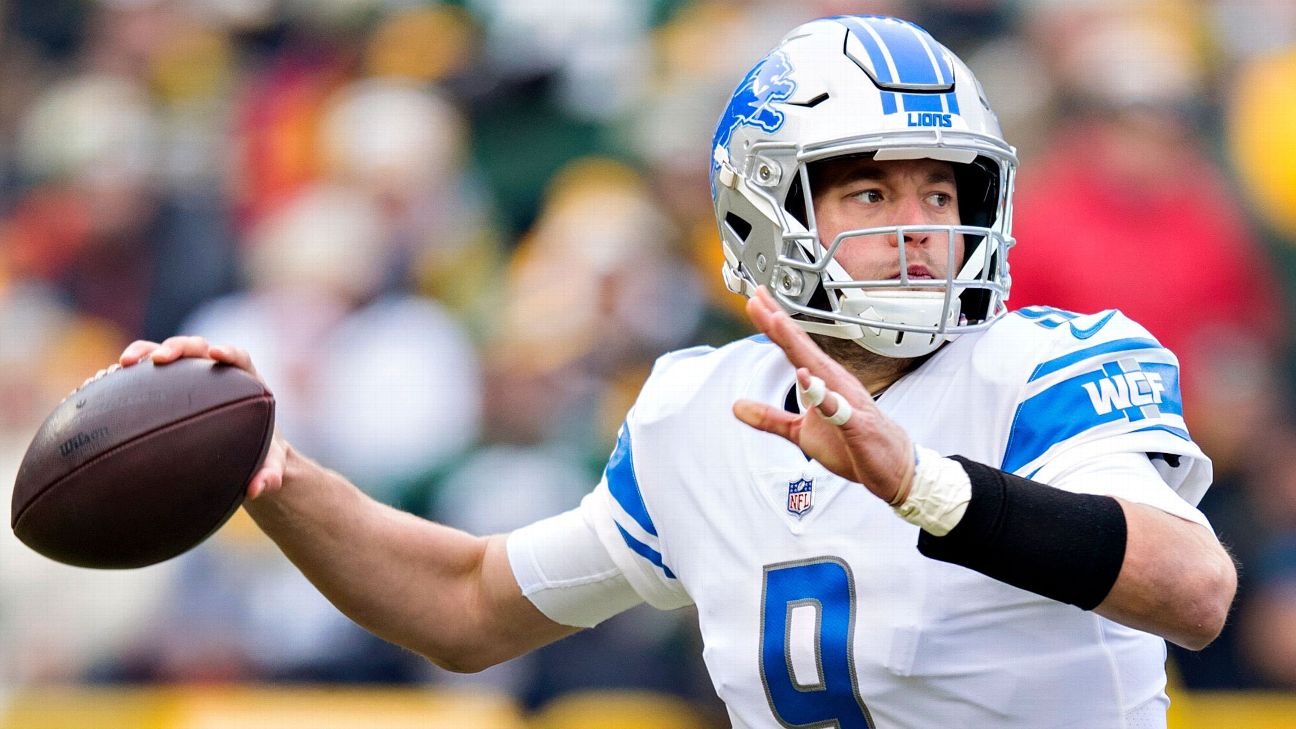 Lions remove QB Matthew Stafford from Reserve-COVID-19 list