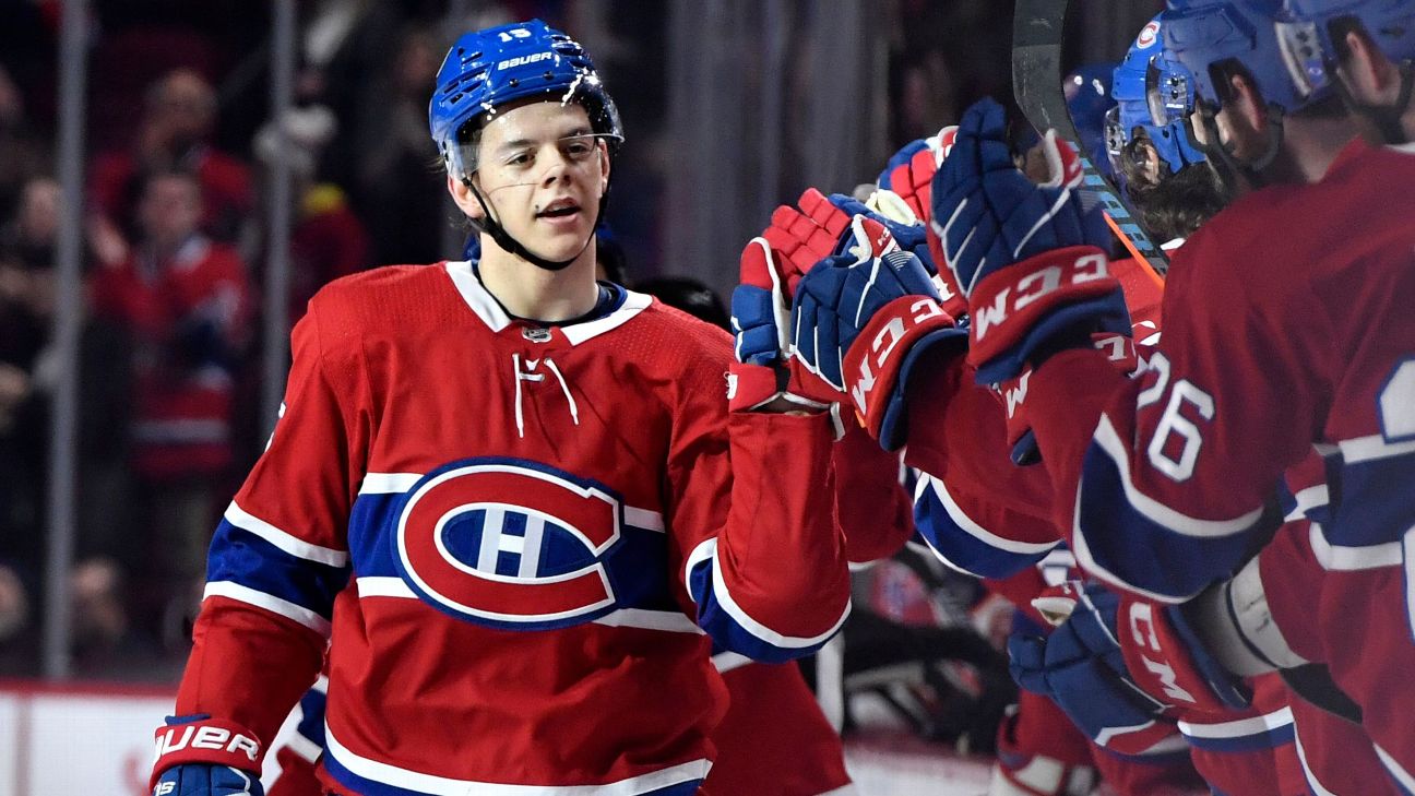 Montreal Canadiens pick forward Jesperi Kotkaniemi third overall