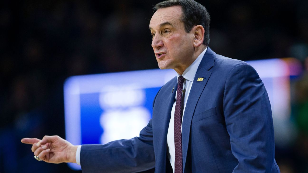Opening night of Mike Krzyzewski's final season is child's play for Duke's  latest group of one-and-done talents