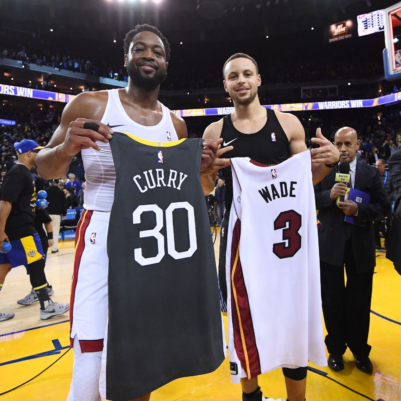 Stephen Curry on Dwyane Wade: 'He's got a lot more in the tank
