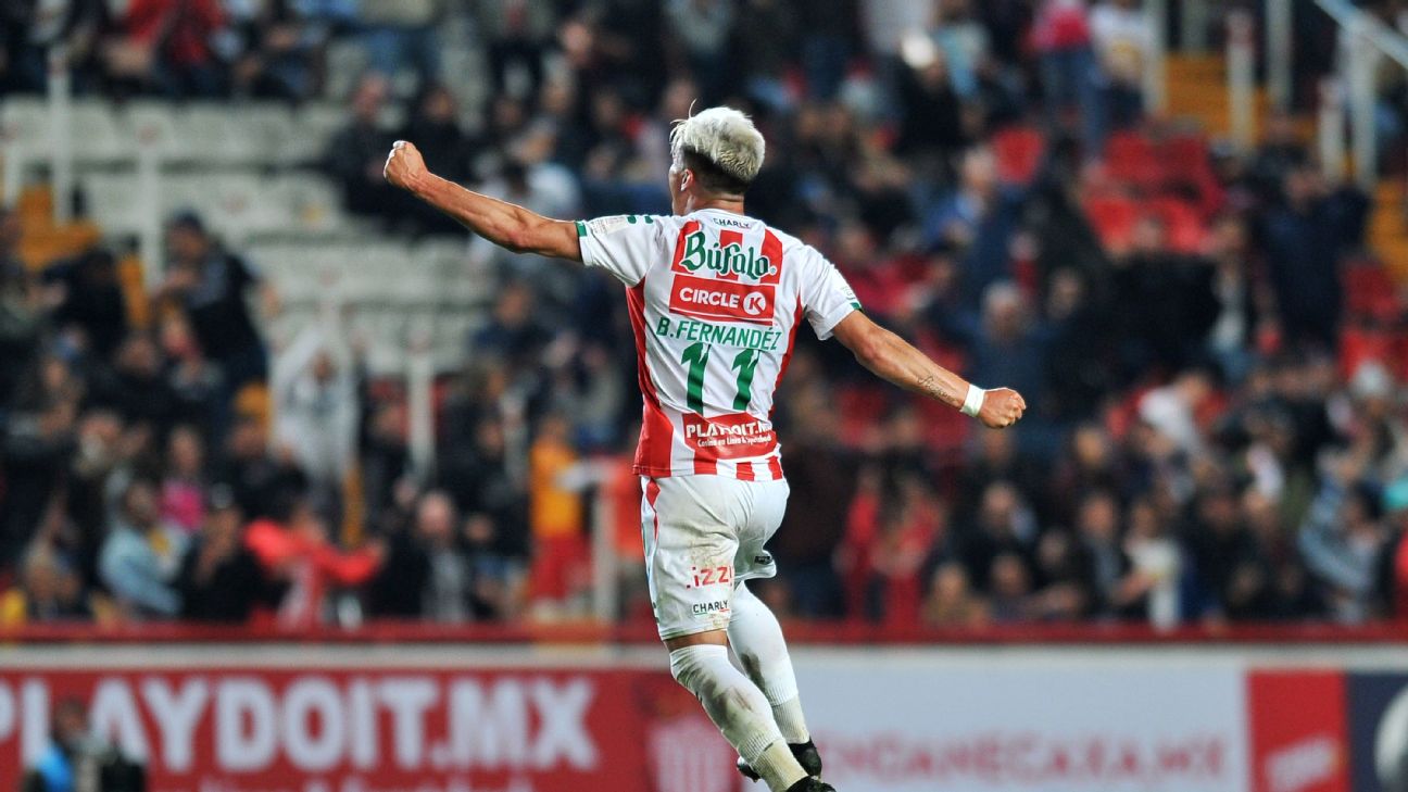 Brian Fernandez has been a revelation, the young Argentine having already scored five goals for Necaxa. Brian Fernandez has been a revelation, the young Argentine having already scored five goals for Necaxa.