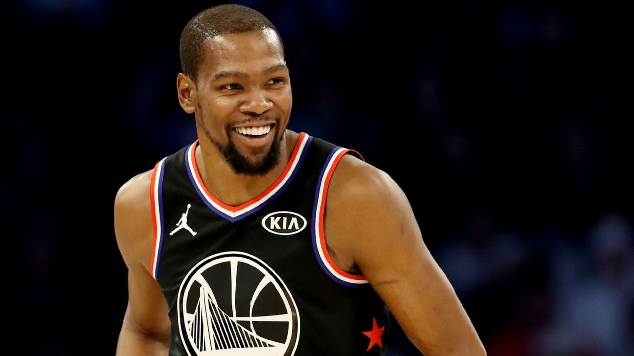 kevin durant all star jersey 2019