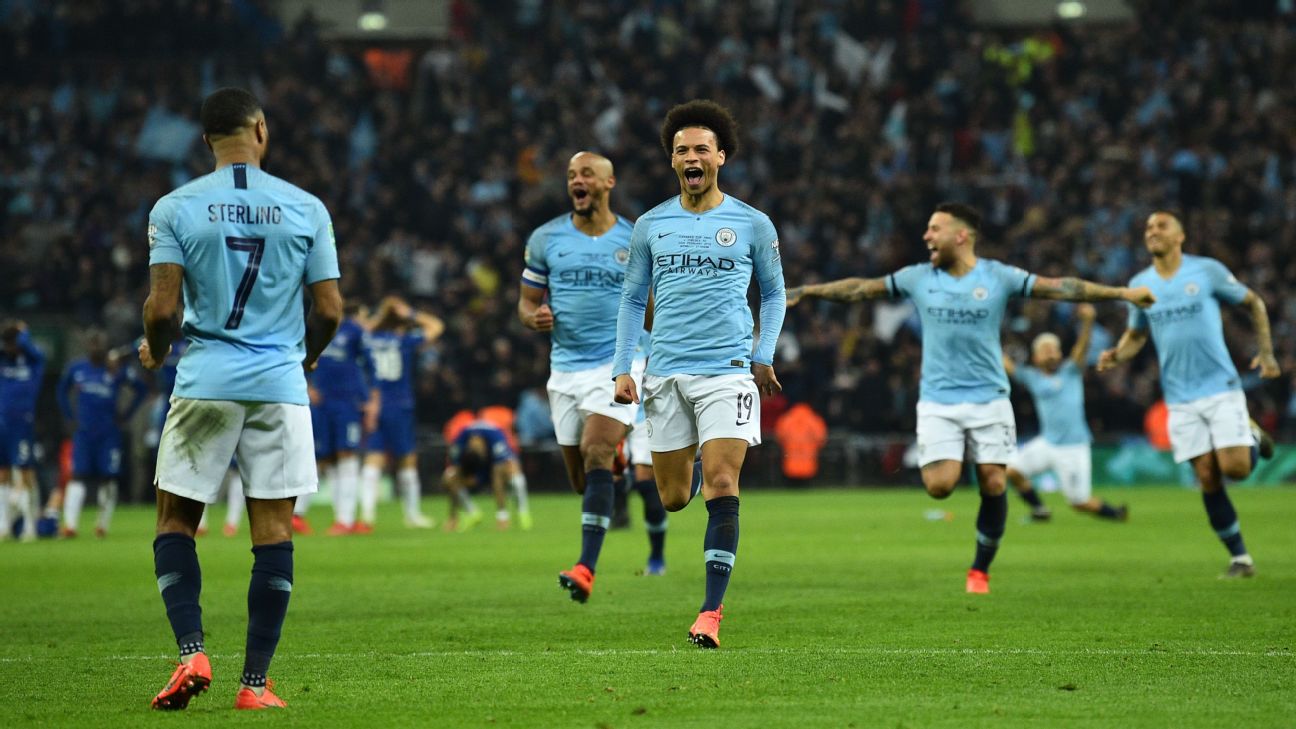 Manchester City elimina Chelsea em tarde de zebras na Copa da Liga Inglesa  - Superesportes