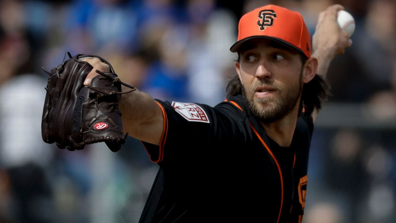 He's all we've ever known': Madison Bumgarner and Bruce Bochy near