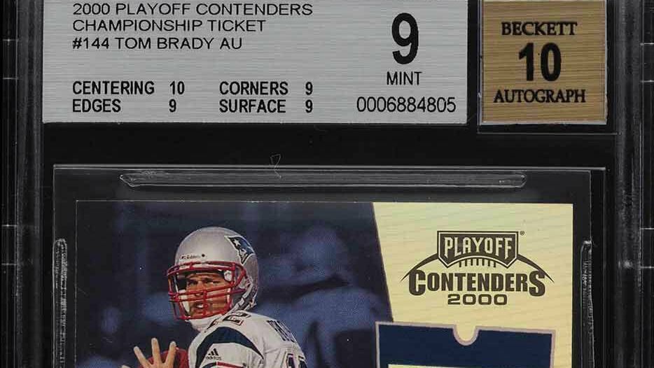 Tom Brady Reunited With Draft Card From 2000 NFL Draft - CBS Boston