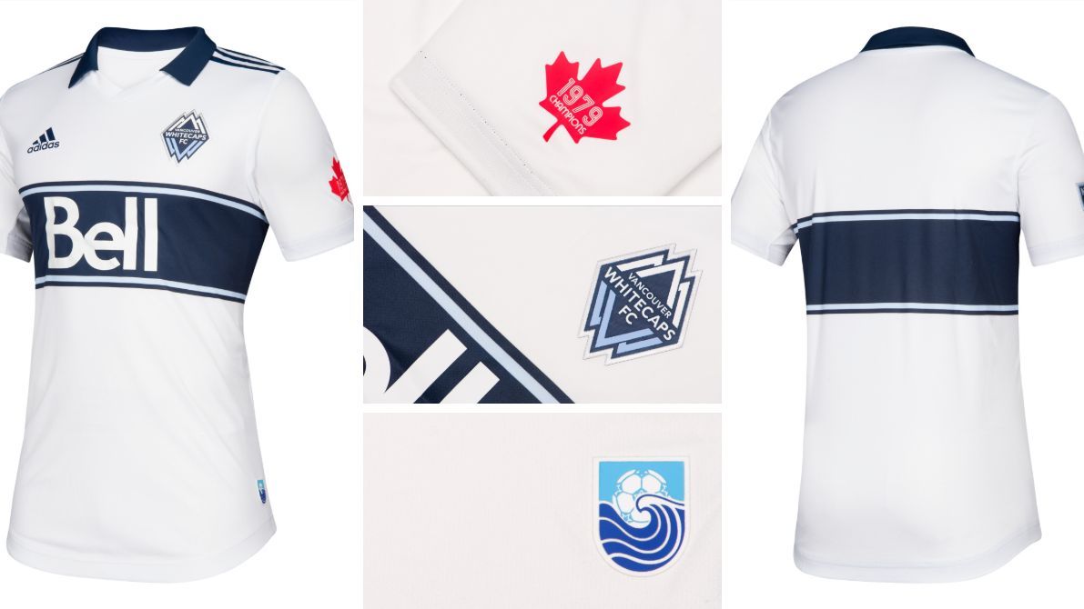 MLS team Vancouver Whitecaps blue away kit concept