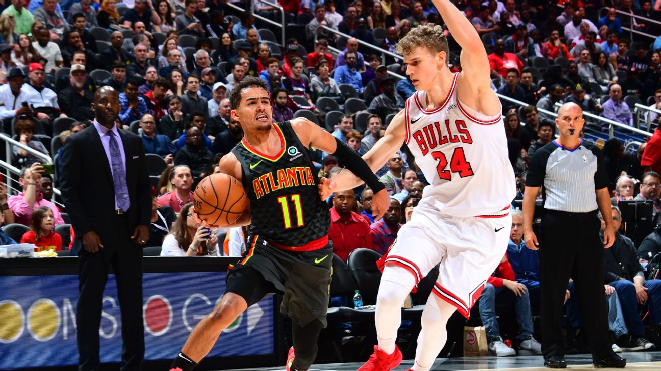 Bulls fend off Trae Young's historic night in NBA's third ...