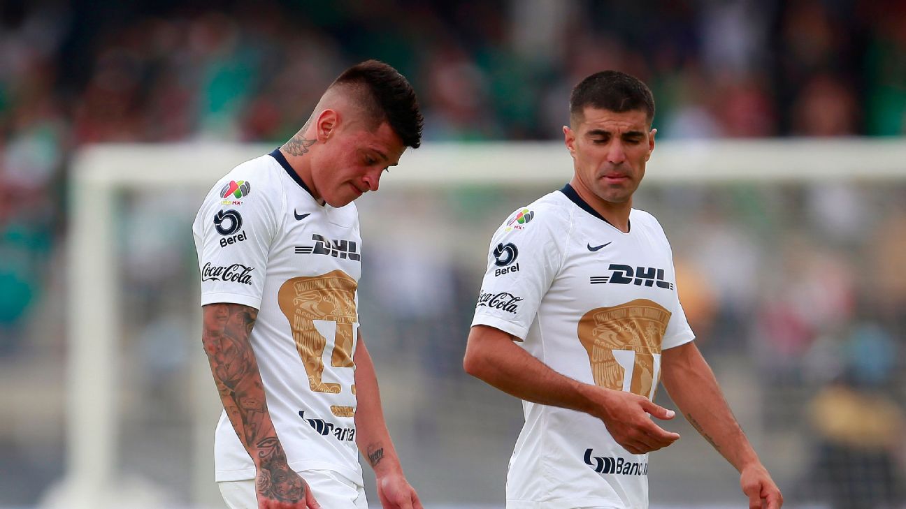 Pumas have amassed just nine points and are down in 15th position in Liga MX after nine rounds. Pumas have amassed just nine points and are down in 15th position in Liga MX after nine rounds.