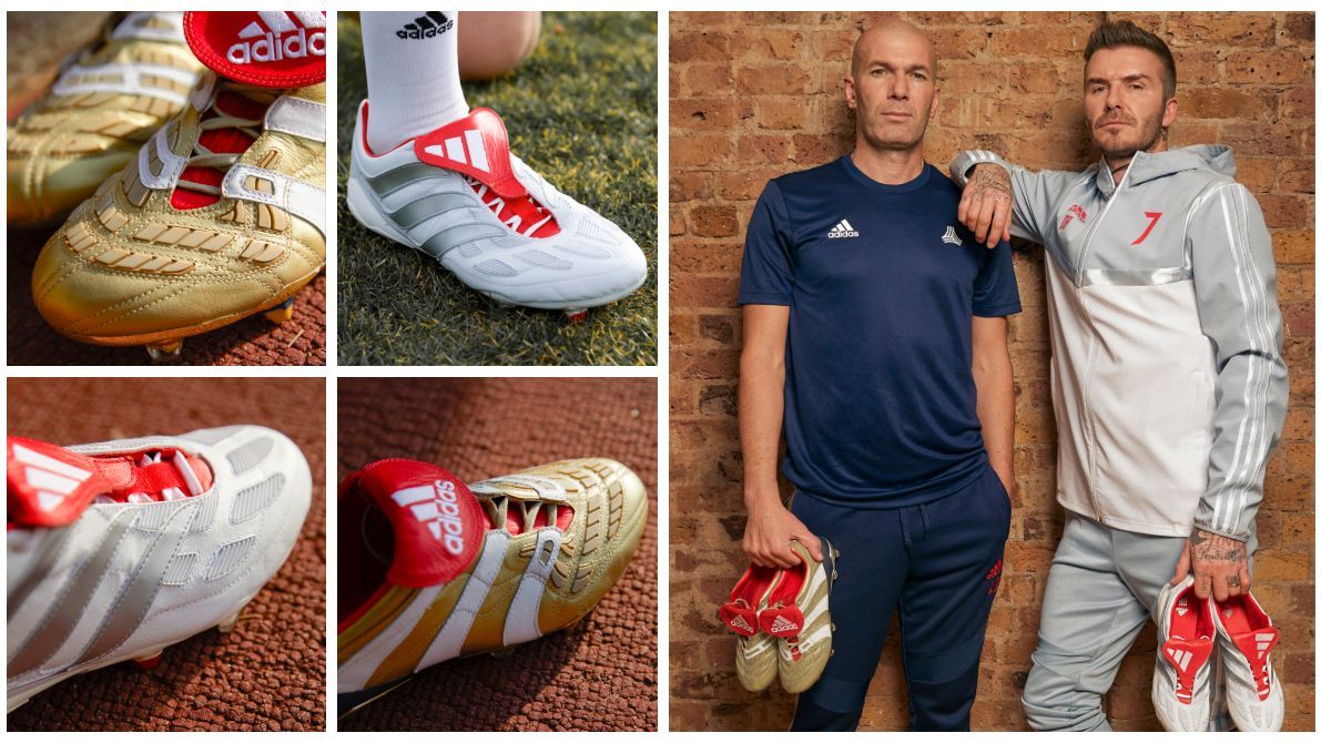 Adidas releases Zidane and Beckham 