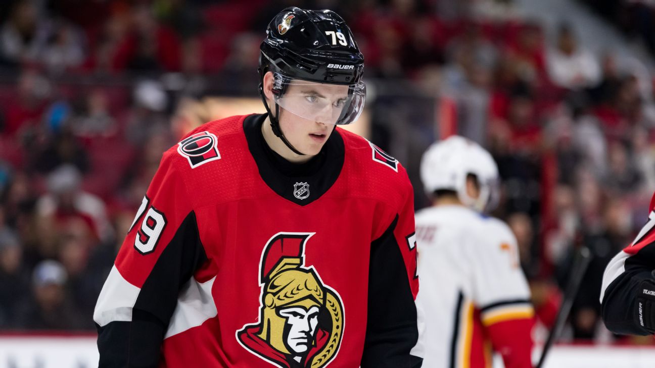 Ottawa Senators: Drake Batherson 2021 - Officially Licensed NHL Remova –  Fathead