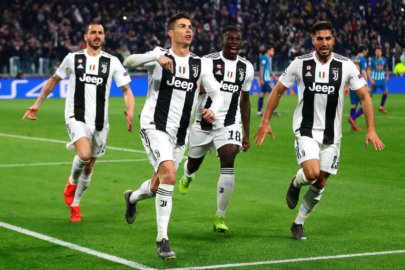 Cristiano Ronaldo goal, Juventus 1 - Atlético de Madrid 0