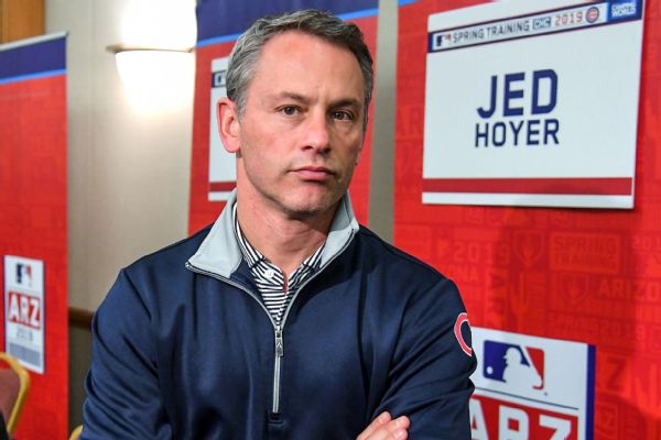 Hoyer: Major roster shakeup 'right thing' for Cubs