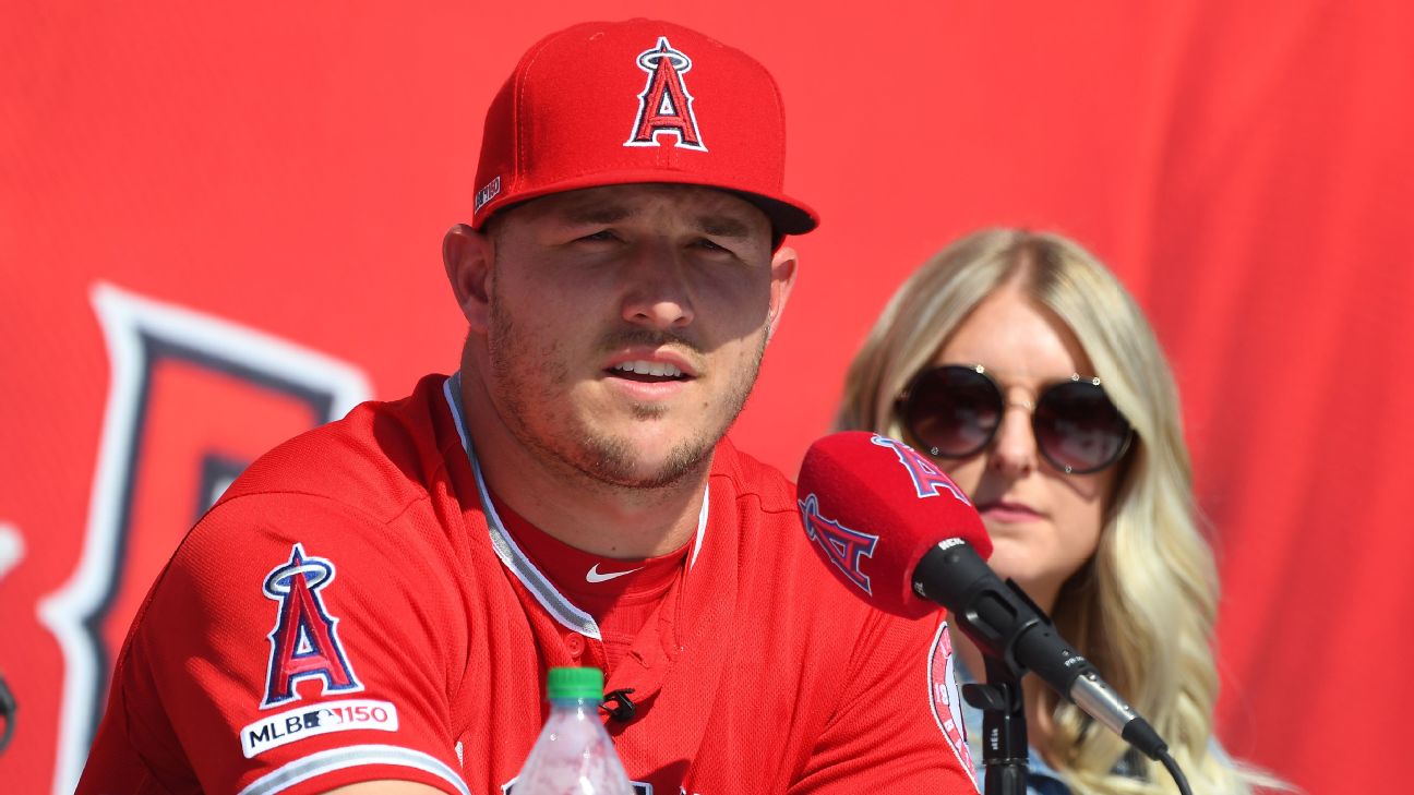 Mike Trout and LA Angels close to $430m deal, largest in sports history, Los  Angeles Angels