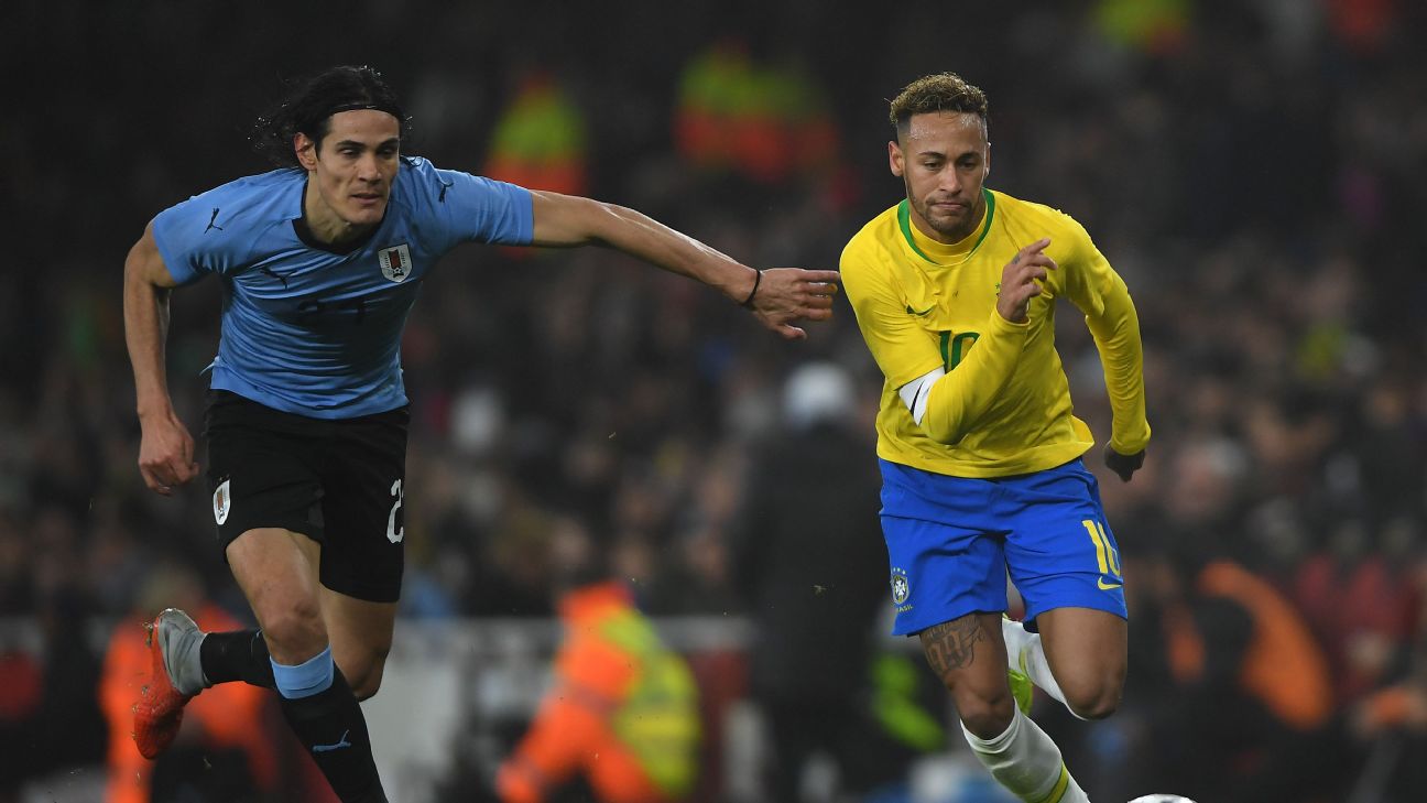 Brazil and Uruguay look to be the clear favorites three months out from this summer's Copa America. Brazil and Uruguay look to be the clear favorites three months out from this summer's Copa America.