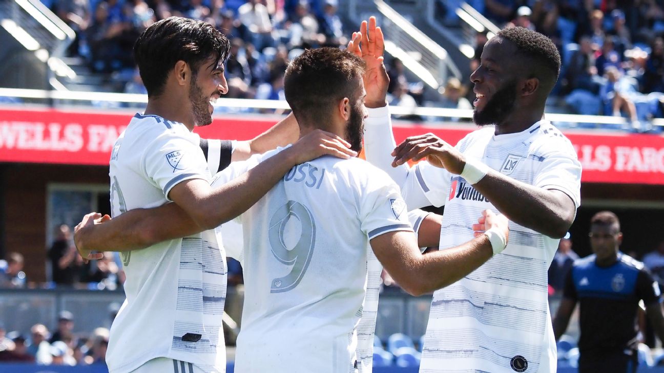 Vela Scores Hat Trick As Lafc Thumps San Jose Earthquakes