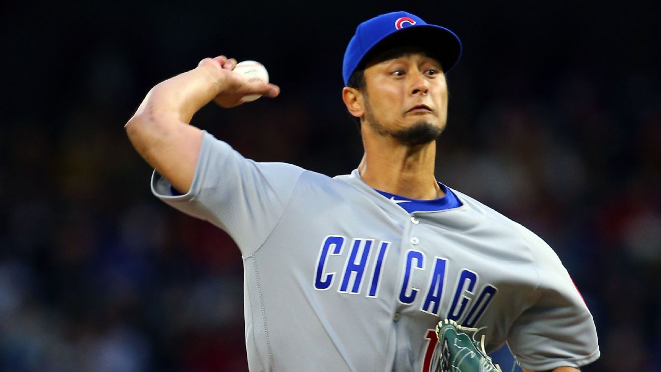 Chicago Cubs' Darvish walks four but says he feels good after first spring  start