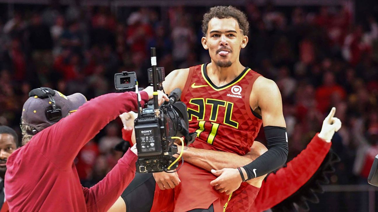 Trae Young Responds to Image of Cam Reddish in Lakers Jersey