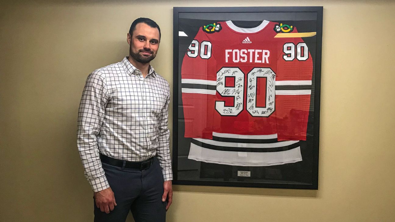 Scott Foster Became Blackhawks Goalie Because of Funky NHL Rules