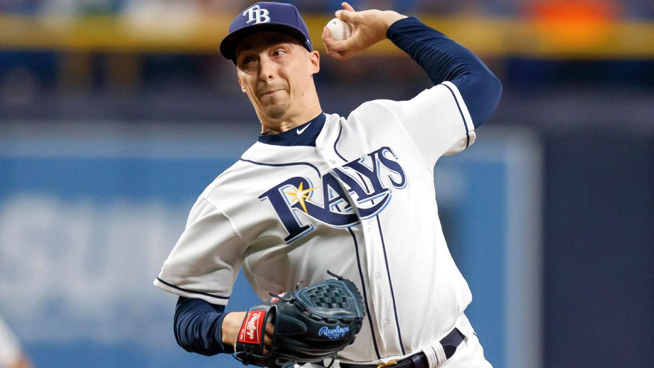 Rays ace Snell to return Wednesday from fractured toe