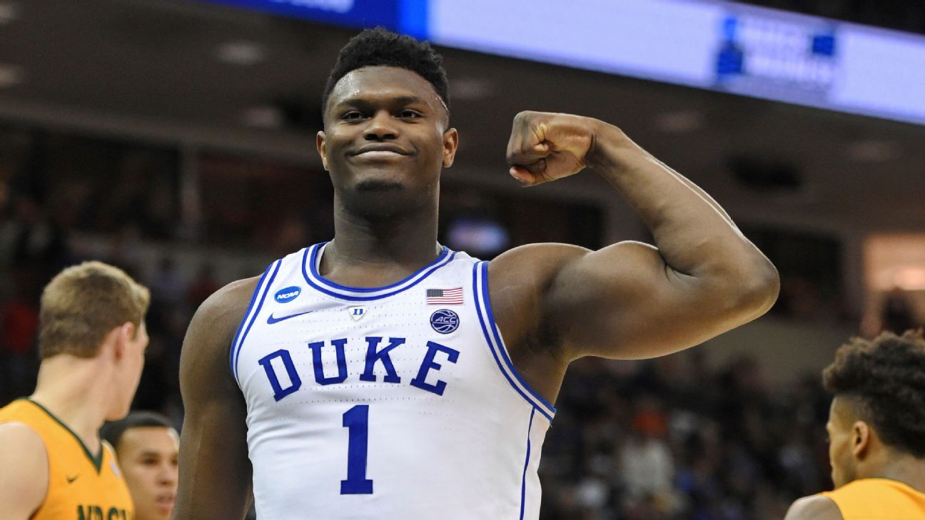 NBA draft lottery deep dive Rankings Zion odds and intel ESPN