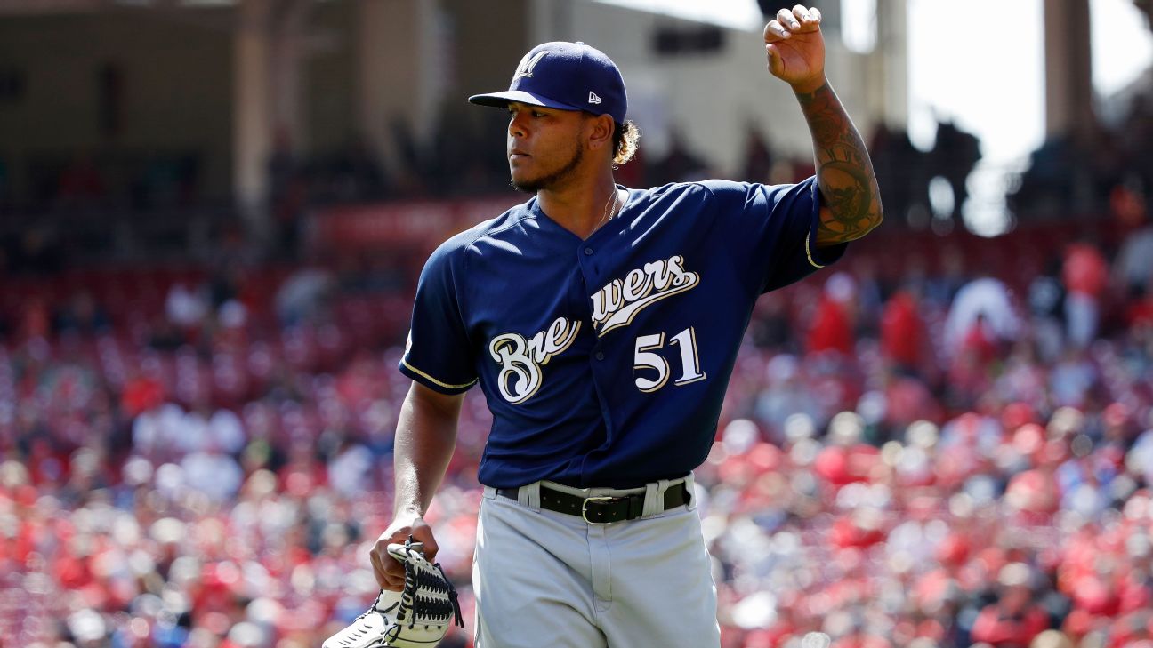 Milwaukee Brewers - RHP Freddy Peralta has officially signed a 5-year  contract through 2024 with club options for 2025 and 2026.