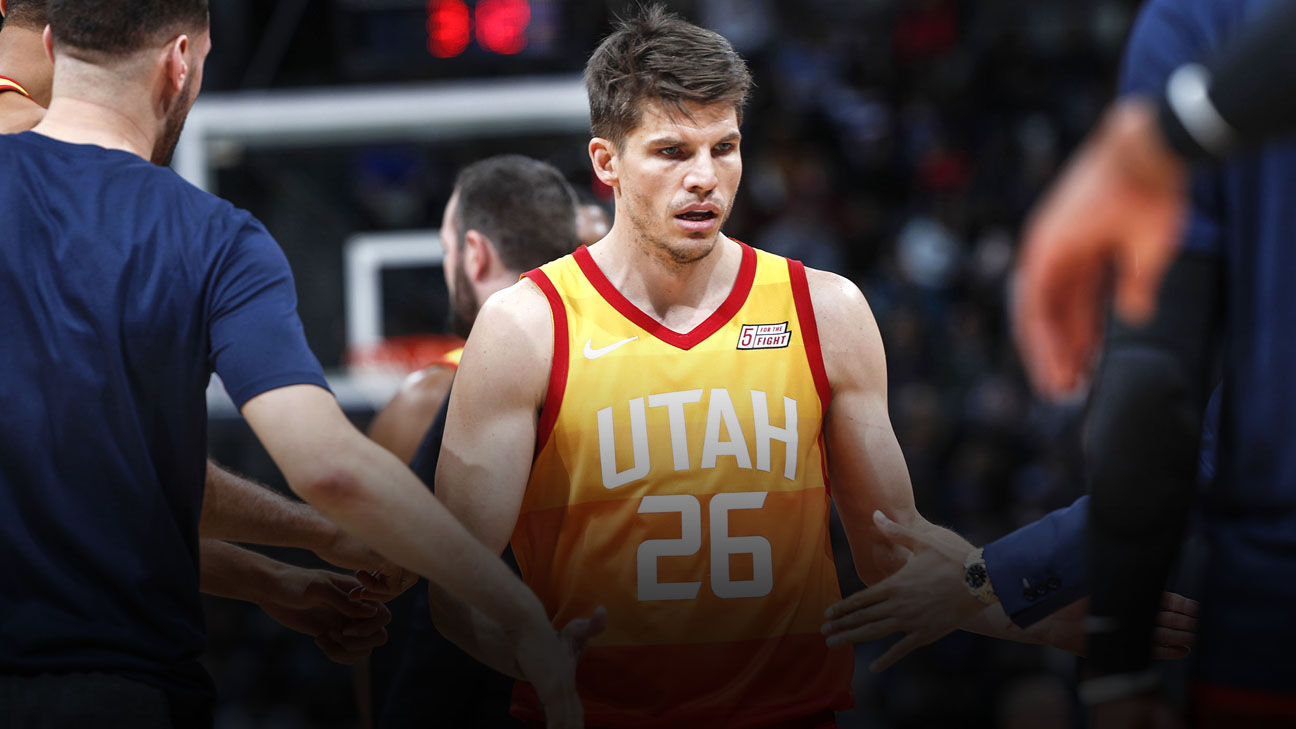 Kyle korver best sale jazz jersey