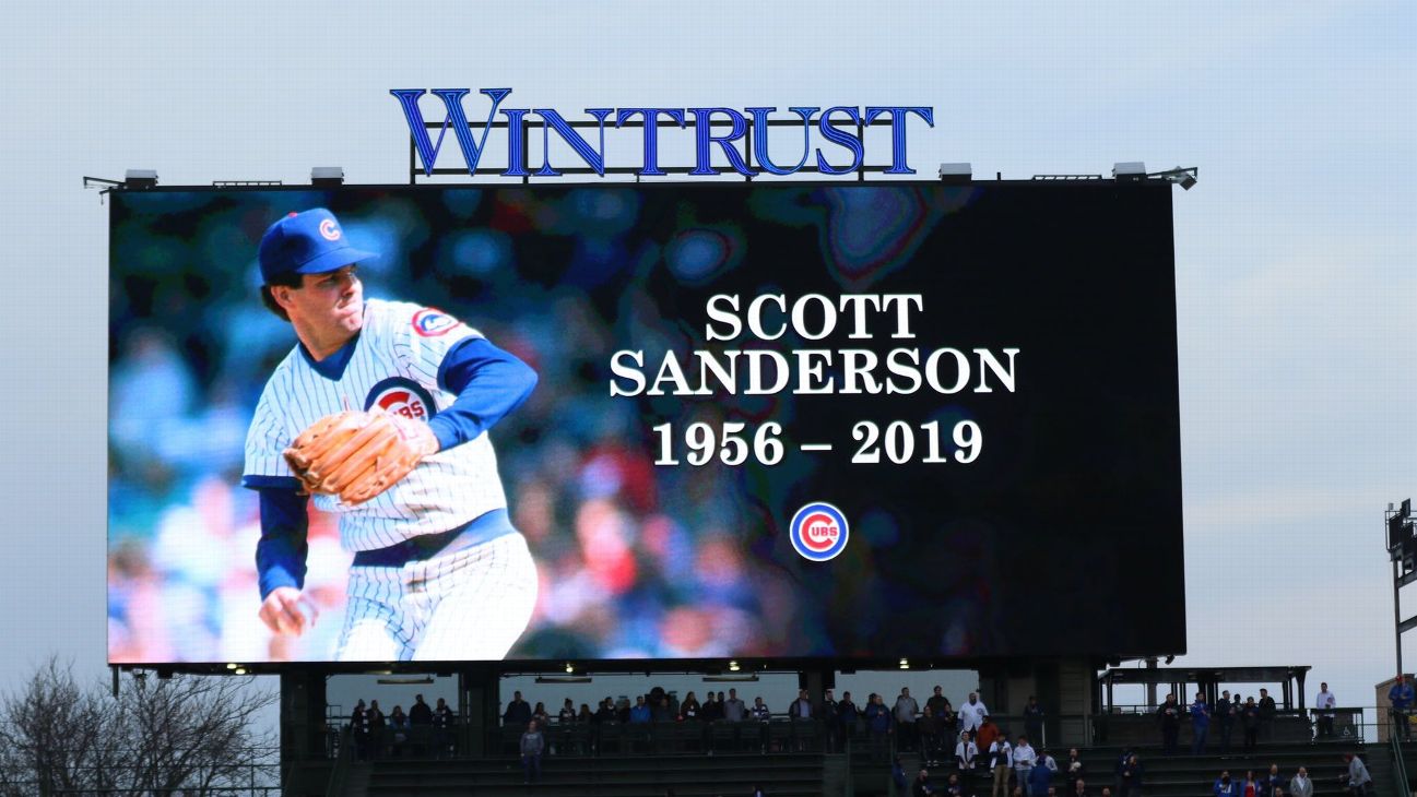 Former pitcher Scott Sanderson has died at 62