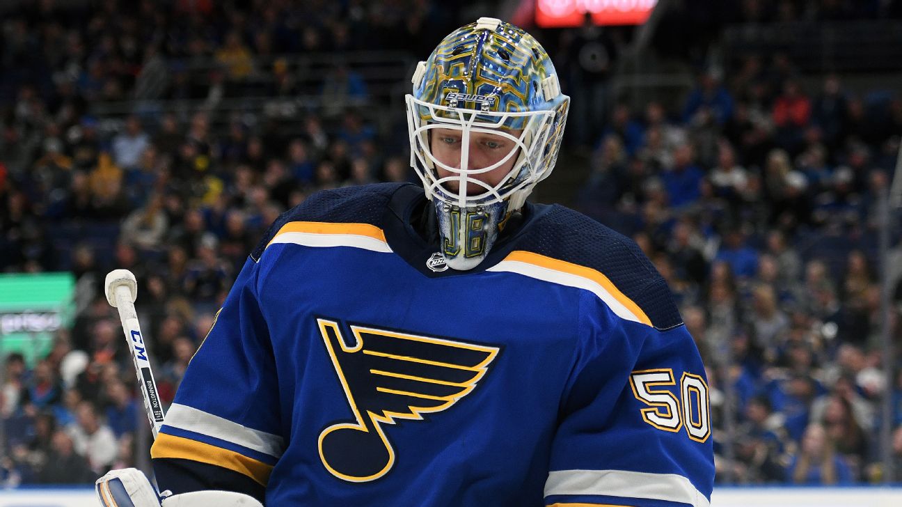 Pin by Big Daddy on St Louis Blues Goalies  St louis blues hockey, Hockey  goalie, Canada hockey