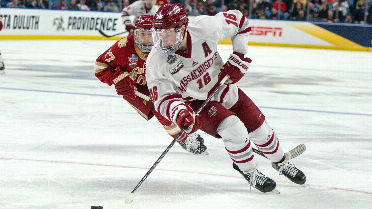 Watch: Ex-UMass star Cale Makar makes play for NHL goal of the year with OT  winner for Colorado - The Boston Globe