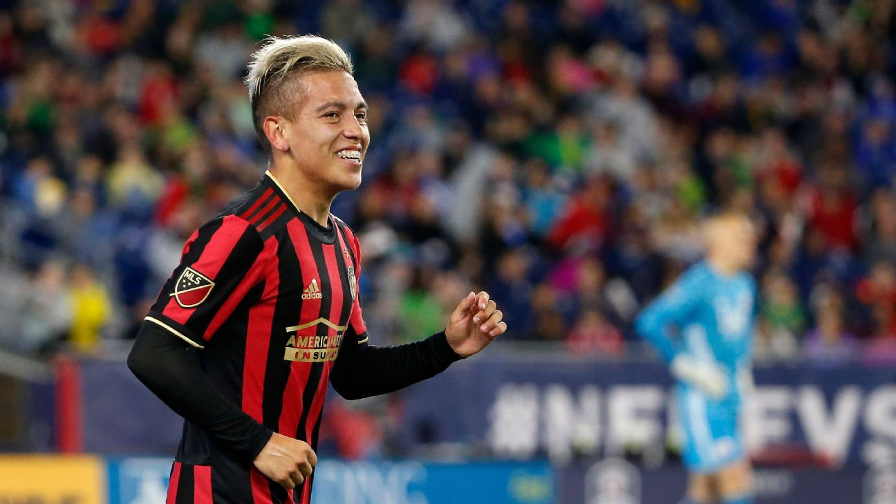 Atlanta United's Ezequiel Barco hits double to end Frank De Boer's 900-day wait for a win